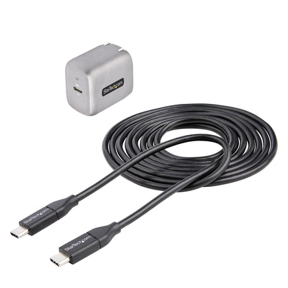 StarTech.com WCH1C30 mobile device charger Laptop, Smartphone, Tablet Black, Gray AC Fast charging Indoor