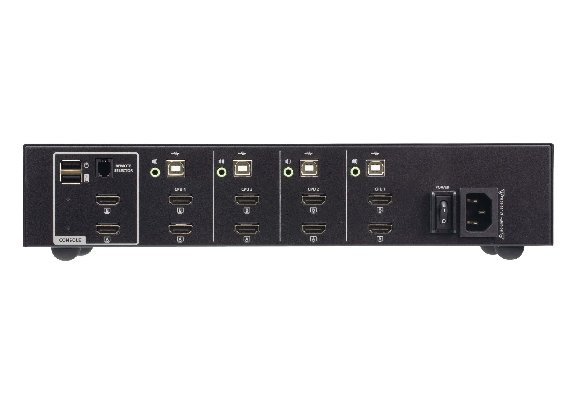 ATEN CS1144H4 KVM switch Black