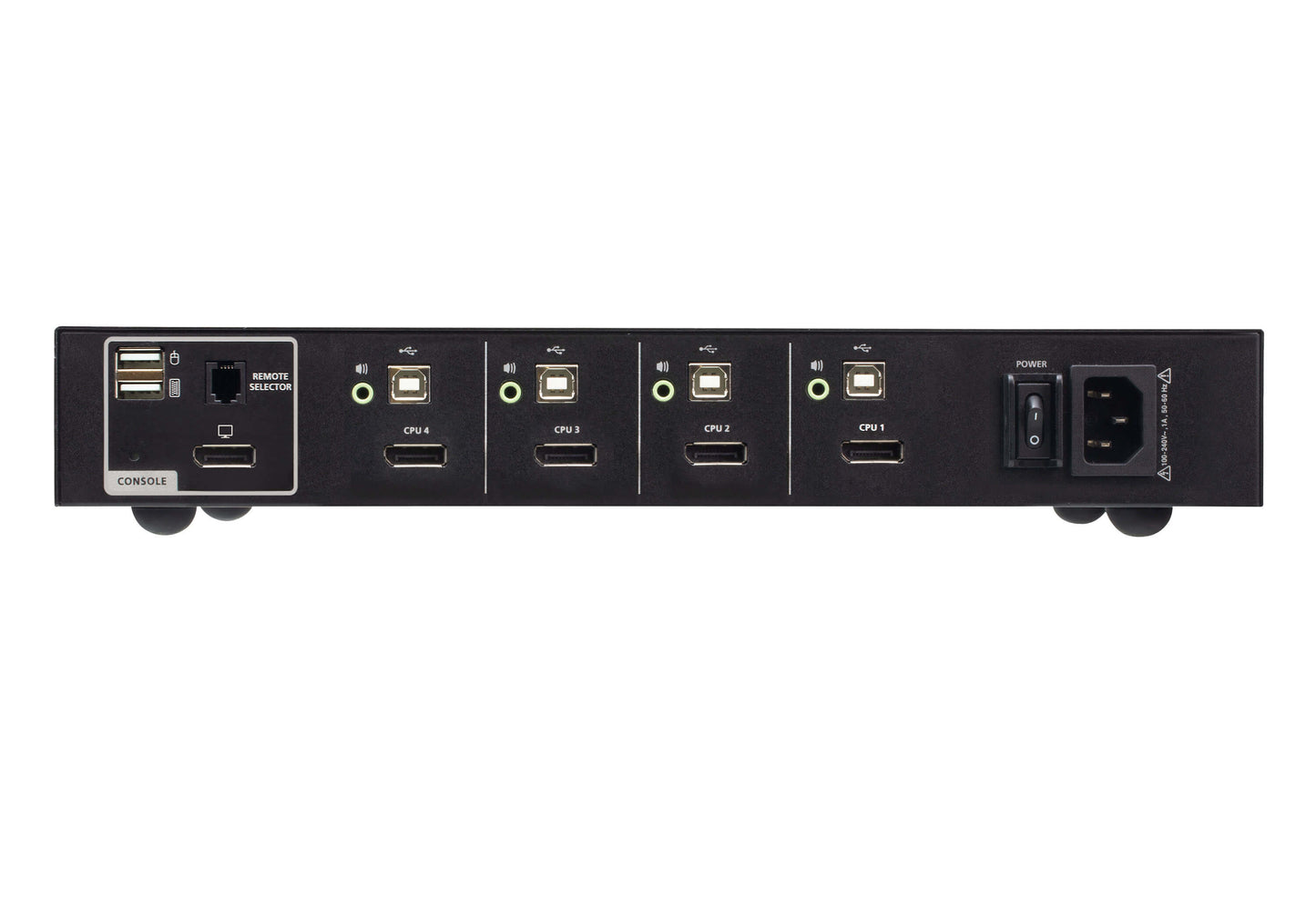 ATEN CS1184DP4 KVM switch Black