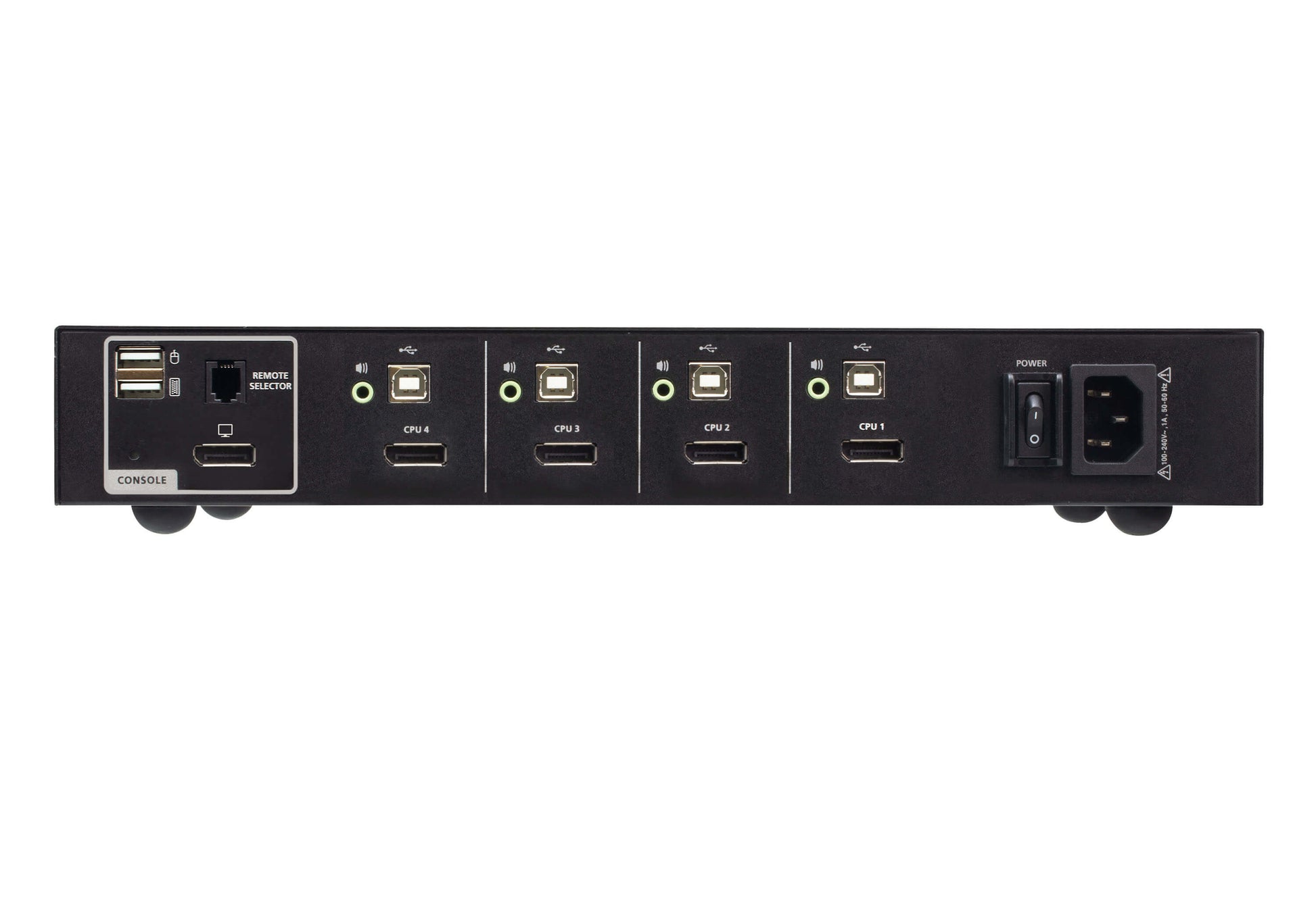 ATEN CS1184DP4 KVM switch Black