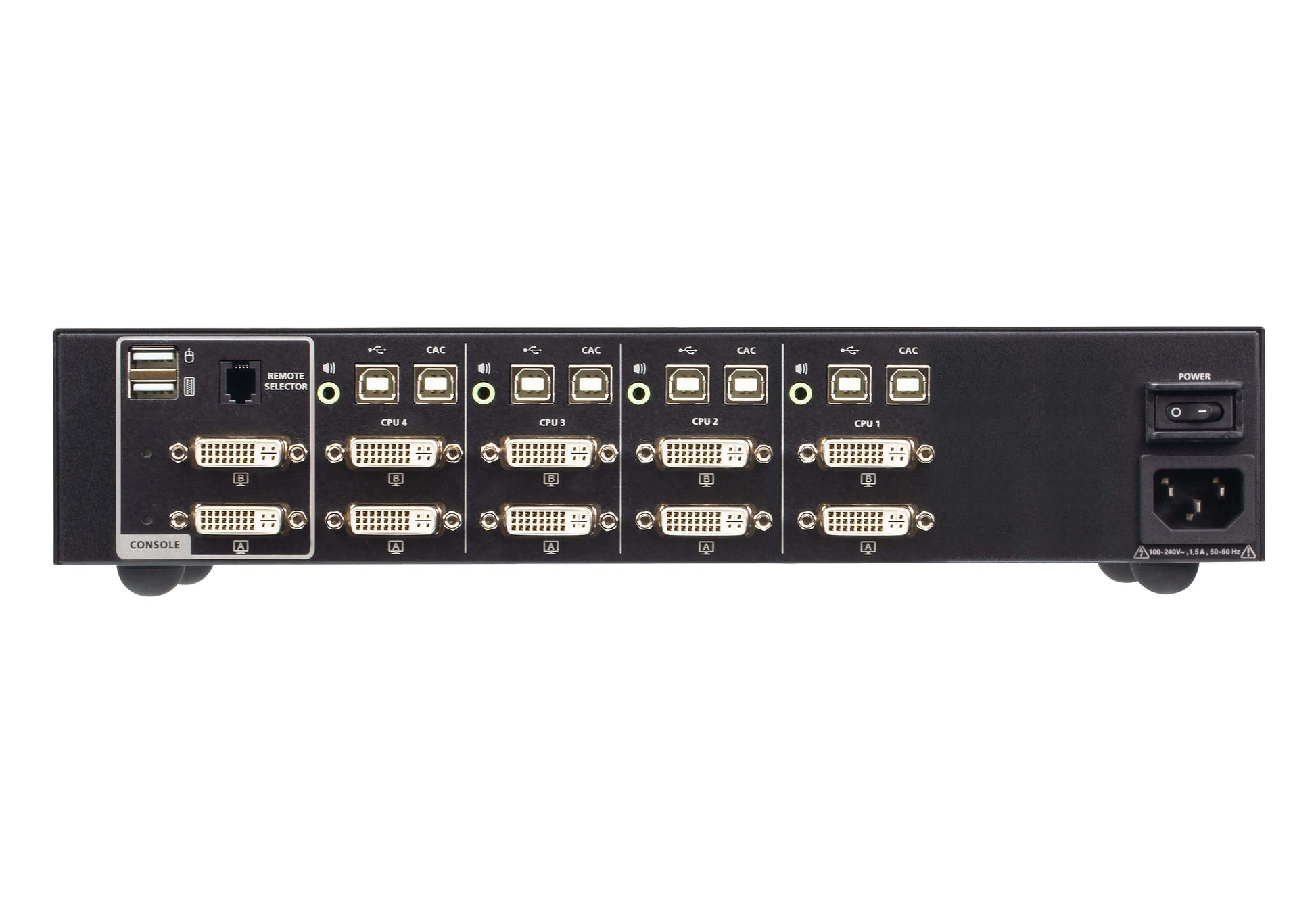 ATEN CS1144D4C KVM switch Black