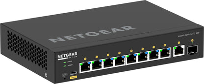 NETGEAR GSM4210PD-100NAS network switch Managed L2/L3 Gigabit Ethernet (10/100/1000) Power over Ethernet (PoE) Black