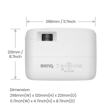 BenQ TH575 Standard throw projector 3800 ANSI lumens DLP 1080p (1920x1080) 3D White