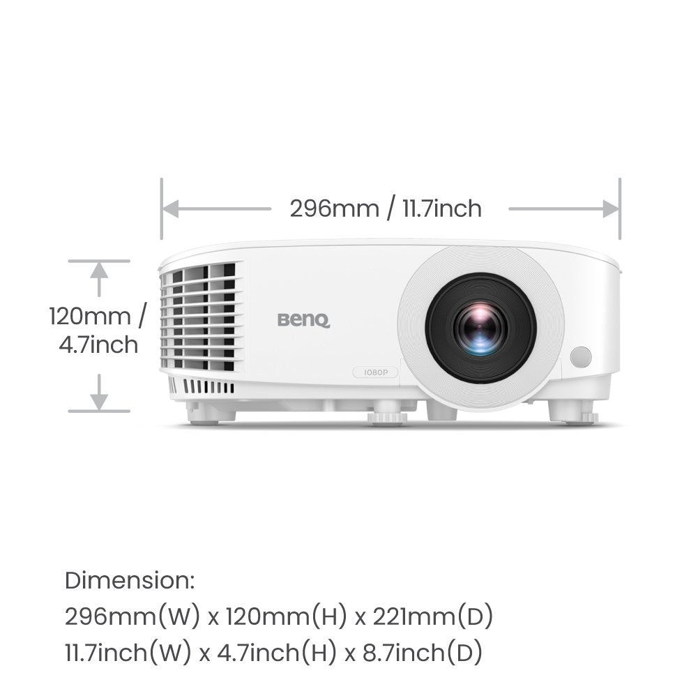 BenQ TH575 Standard throw projector 3800 ANSI lumens DLP 1080p (1920x1080) 3D White