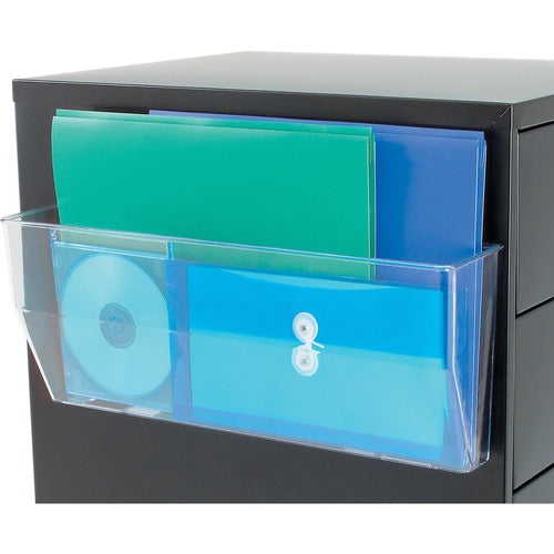 Deflecto  Magnetic Portable Pocket, 1 Cmptmnt, 15"x3"x6-3/8", CL