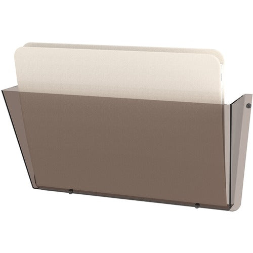 Deflecto  Unbrkbl Wall Pocket, Letter, Single, 14-1/2"x3"x6-1/2", SM