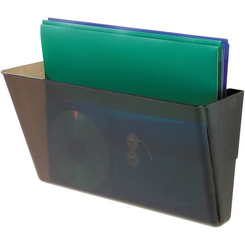 Deflecto  Single Unit Wall Pocket, Letter, Stackable, 13"x4"x7", SKE