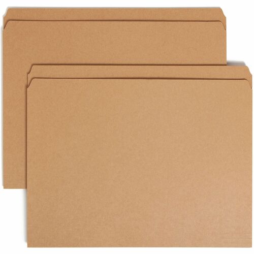 Smead  Top Tab Folder,2-Ply,11 pt, Straight Cut,Letter,100/BX,KFT