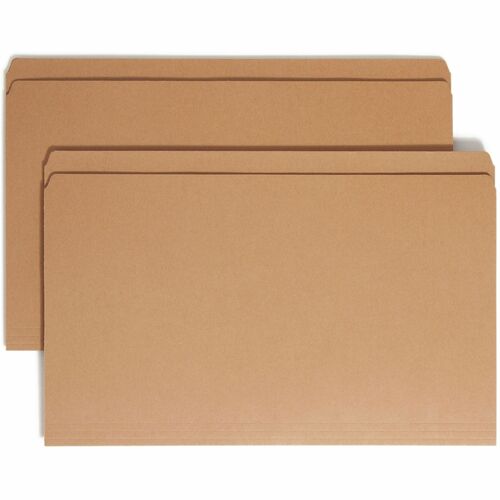 Smead  Top Tab Folder,2-Ply,11 pt, Straight Cut,Legal,100/BX,KFT