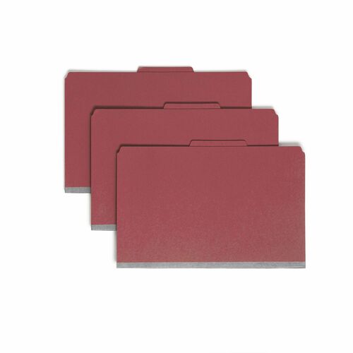Smead  Classification Folders, 1 Dvdr, 2" Exp., Legal, 10/BX, RD
