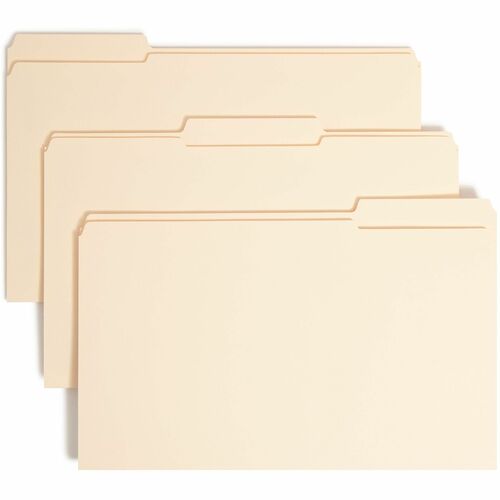 Smead  Top-tab Folders,3/4" Exp,1 Fastener/Pos 1,Lgl,50/BX,MLA