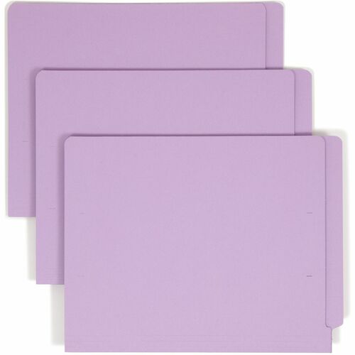Smead  Folders,Straight-Cut End Tab,Letter,9-1/2"H,100/BX,LV