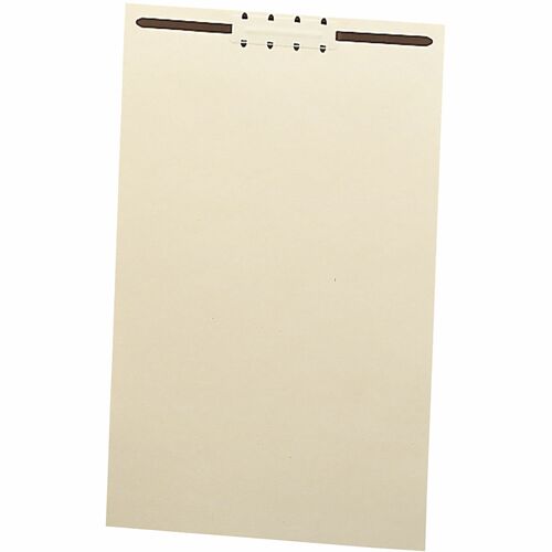 Smead  File Backs With Fastener, Legal, 100/BX, Manila