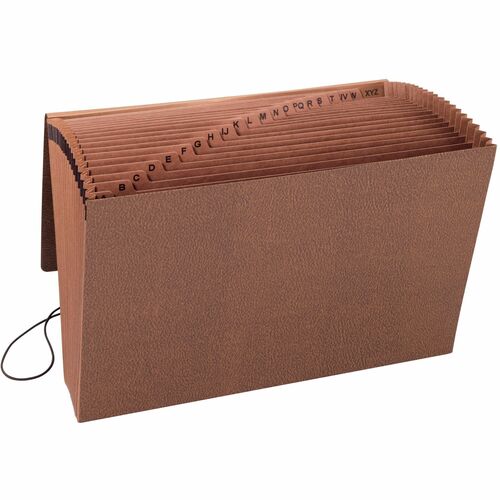 Smead  A-Z Expanding File,Flap, Legal,21 Pockets,15"x10",RDR