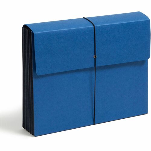 Smead  Expanding Wallets w/ Gusset, 5-1/4" Cap, Navy