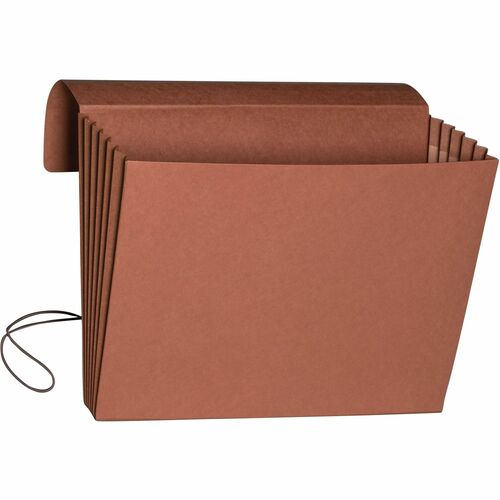 Smead  Expanding Wallet, 5-1/4" Exp, Letter, 12-3/8"x10", Red
