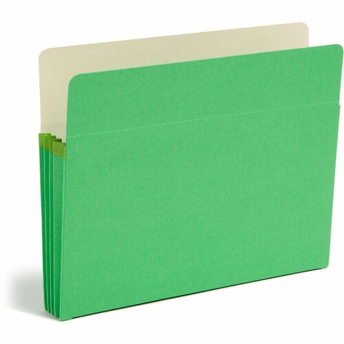 Smead  Top-Tab File Pocket, Ltr, 11-3/4"Wx9-1/2"H, 3-1/2" Exp, GN