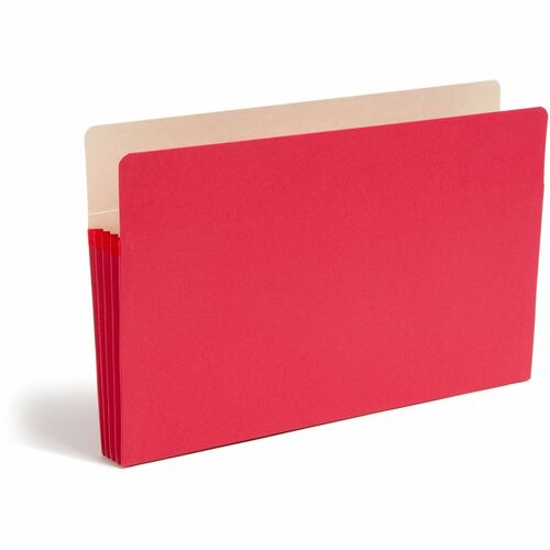 Smead  Top-Tab File Pocket, Lgl, 14-3/4"Wx9-1/2"H, 3-1/2" Exp, RD