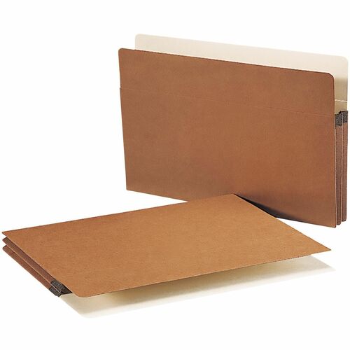 Smead  File Pocket, 14-3/4"x9-1/2", 1-3/4" Exp, 50/BX, Kraft