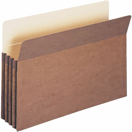Smead  File Pocket, 14-3/4"x9-1/2", 3-1/2" Exp, 50/BX, Kraft