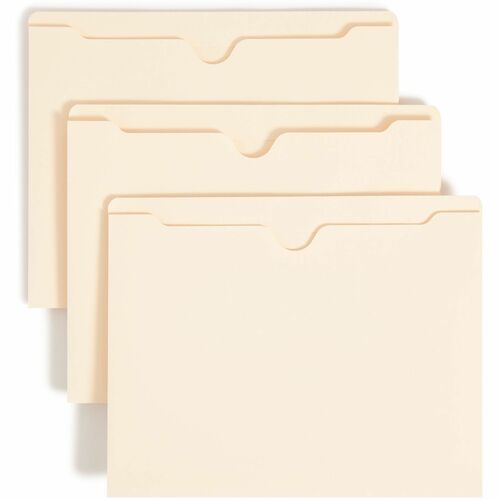 Smead  File Jacket,2" Exp,Letter,11-3/4"x9-1/2",50/BX,Manila