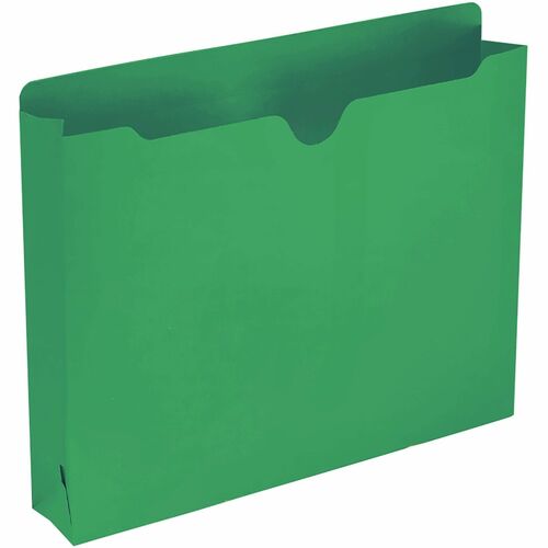 Smead  File Jackets, 2" Expansion, Letter, 50/BX, Green