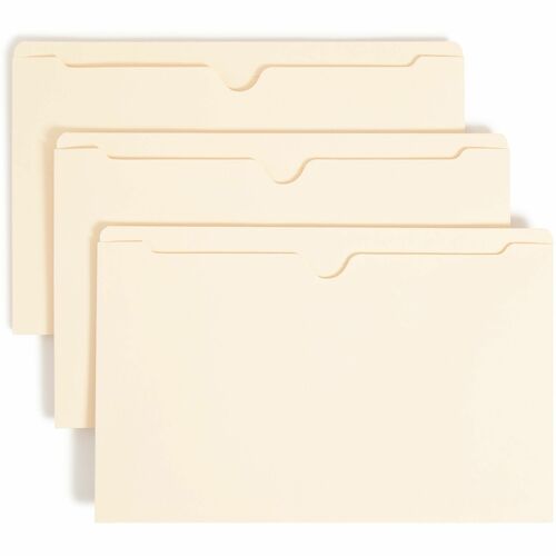 Smead  File Jacket,Flat Exp,Legal,14-3/4"x9-1/2",100/BX,Manila
