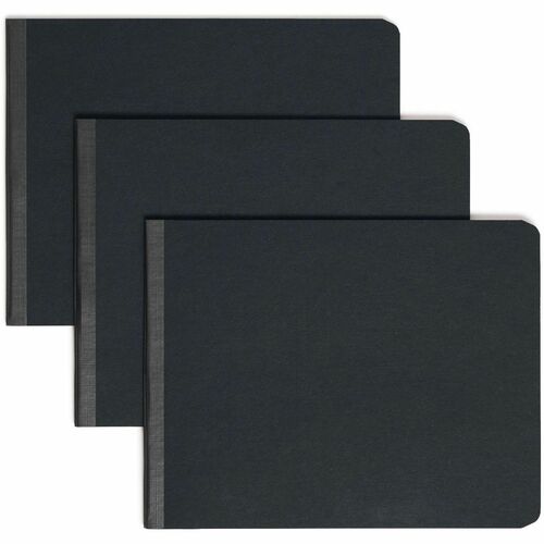 Smead  Hinge Pressboard Binder, 2" Cap, 2-3/4 C-C, 8-1/2"x11", BK