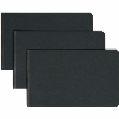 Smead  Hinge Pressboard Binder, 2" Cap, 2-3/4 C-C, 8-1/2"x14", BK