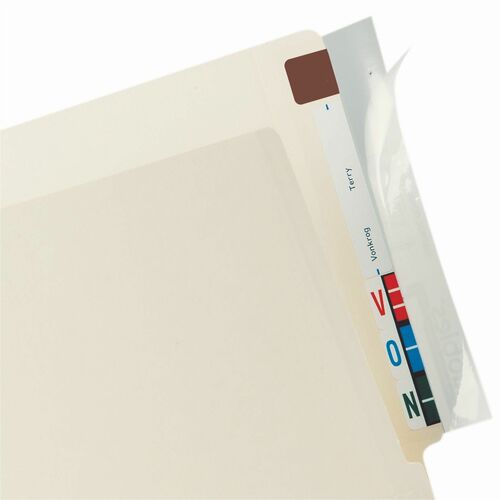 Tabbies  Wrap Around Folder End Tabs,Self-Adhesive,8"x2",100/PK,CL