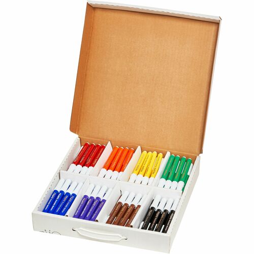 Dixon Ticonderoga Company  Washable Markers, Master Pack, 12/Color, 96/BX, AST