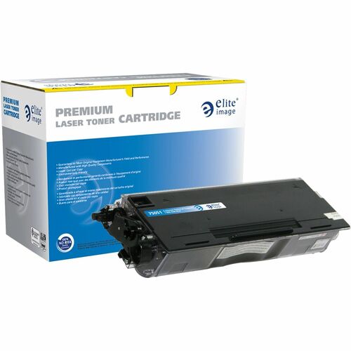 Elite Image  Toner Cartridge, Alt. f/ BRTTN460, 6000 Page Yield, Black-ELI75051