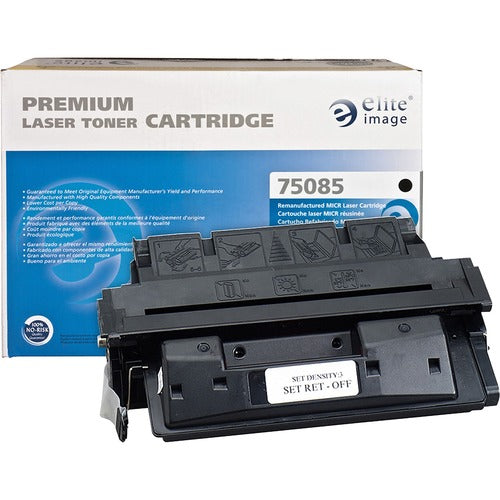 Elite Image  MICR Toner Cartridge, 10000 Page Yield, Black-ELI75085