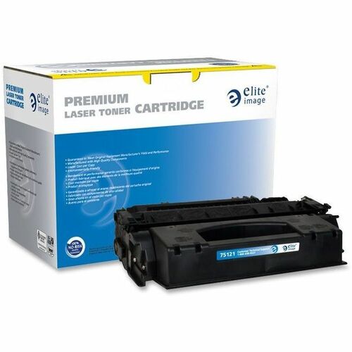 Elite Image  Toner Cartridge, 6000 Page Yield, Black-ELI75121