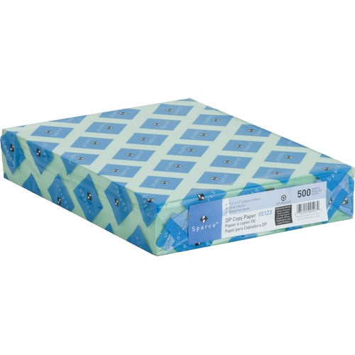 Sparco  Premium Copy Paper, 20lb, 8-1/2"x11", 500/RM, Green