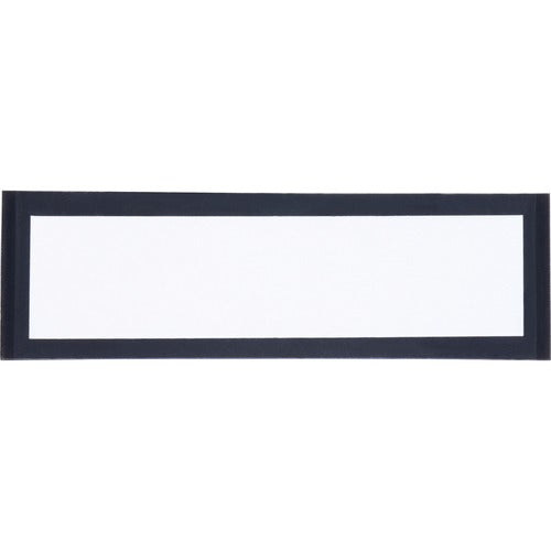Tatco  Magnetic Label Holder,1-1/4"x4-3/8",Inserts 1"x4",10/PK