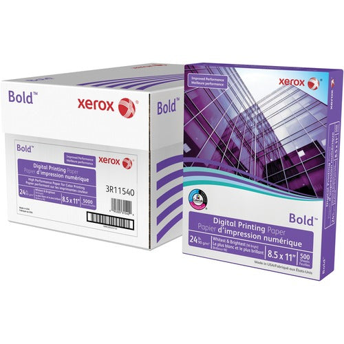 Xerox  Copy/Printer Paper,98 GE/114 ISO,24Lb,8-1/2"x11",500/RM,WE