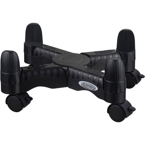 Kantek  CPU Stand, Adjustable, 4-3/4"x16"x7", Supports 60 Lb., Black