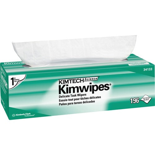 Kimberly-Clark Professional  Kimwipes Delicate Task Wipers, 1-Ply, 196Shts, 2940/CT, WE