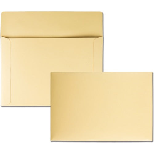 Quality Park  Flat Filing Envelope,110 lb,10"x14-3/4",100/BX,Cameo Buff