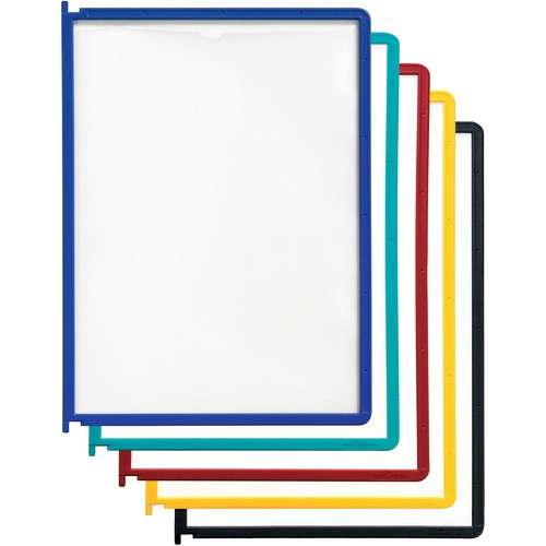 Durable Office Products  Refill Panels, Letter-Size, 10 Sht Cap, 5/Set, Assorted