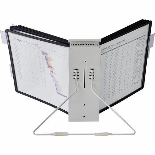 Durable Office Products  Complete InstaView System, 20 Sht Capacity, Black