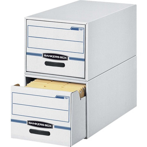Fellowes  Storage Drawers, Letter, 12-1/2"x23-1/4"x10-3/8",6/CT,WE/BE-FEL00721