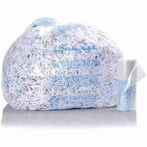 GBC  Poly Shredder Bags,Medium Up To 8 Gallon,100/BX,Clear-GBC1765016