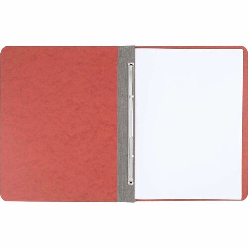 ACCO  Report Cover,3" Cap, 8-1/2" C-C,11"x8-1/2", Red