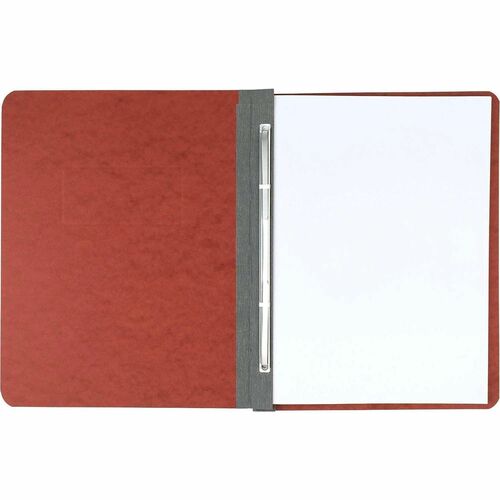 ACCO  Pressbrd Report Cover, 8-1/2cc, 3" Cap., 8-1/2"x11",Rust Red