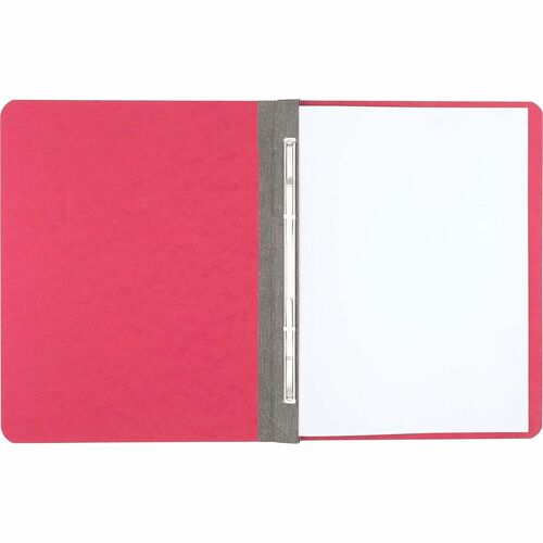 ACCO  Pressbrd Report Cover, 8-1/2cc, 3" Cap., 8-1/2"x11",Exec.Red