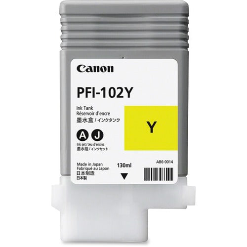 Canon  Ink Cartridge, f/ iPF510/600/710 Series, 130ml, Yellow