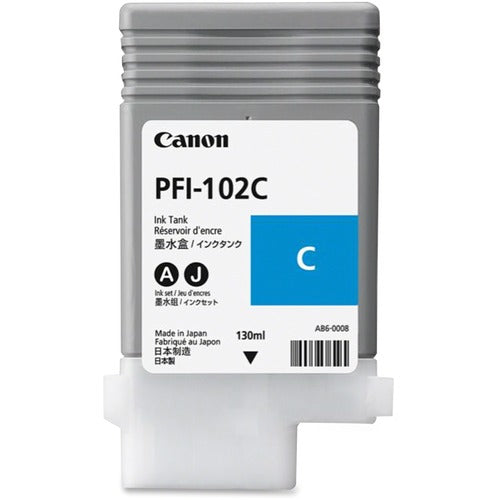 Canon  Ink Cartridge, f/ iPF510/600/710 Series, 130ml, Cyan