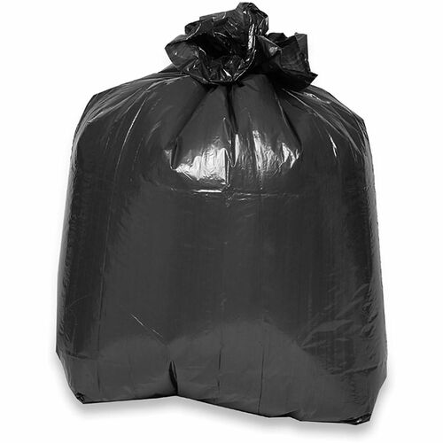 Genuine Joe  Can Liner,2-Ply,40-45 Gallon,40"x46",40/CT,Brown/Black-GJO04046